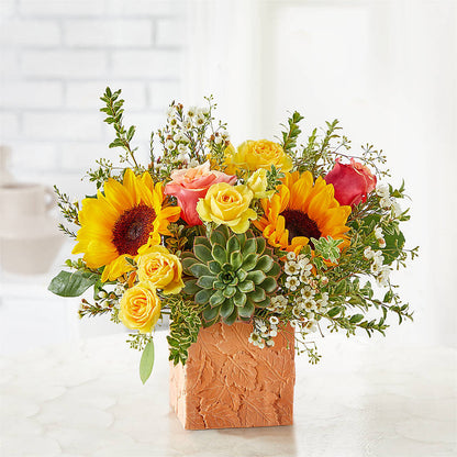 Sunflower Season Bouquet –  The Flower Garden #2, Tupelo MS