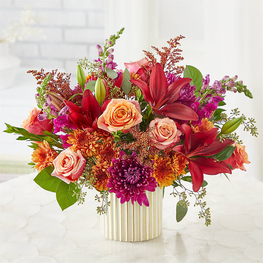 Burgundy Landscape Bouquet –  The Flower Garden #2, Tupelo MS