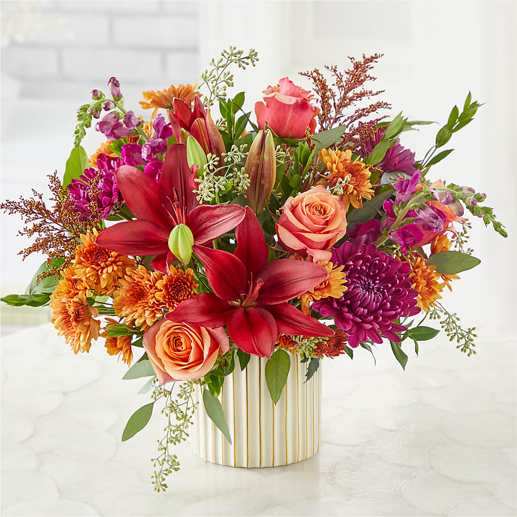 Burgundy Landscape Bouquet –  The Flower Garden #2, Tupelo MS