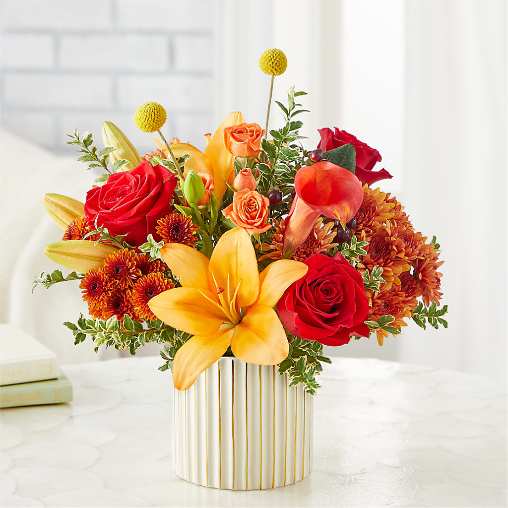 Scarlet Skies Bouquet –  The Flower Garden #2, Tupelo MS