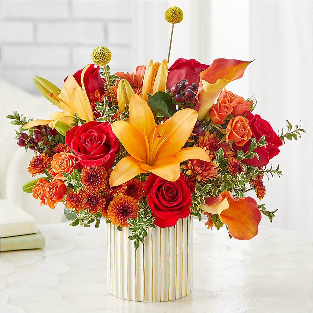 Scarlet Skies Bouquet –  The Flower Garden #2, Tupelo MS