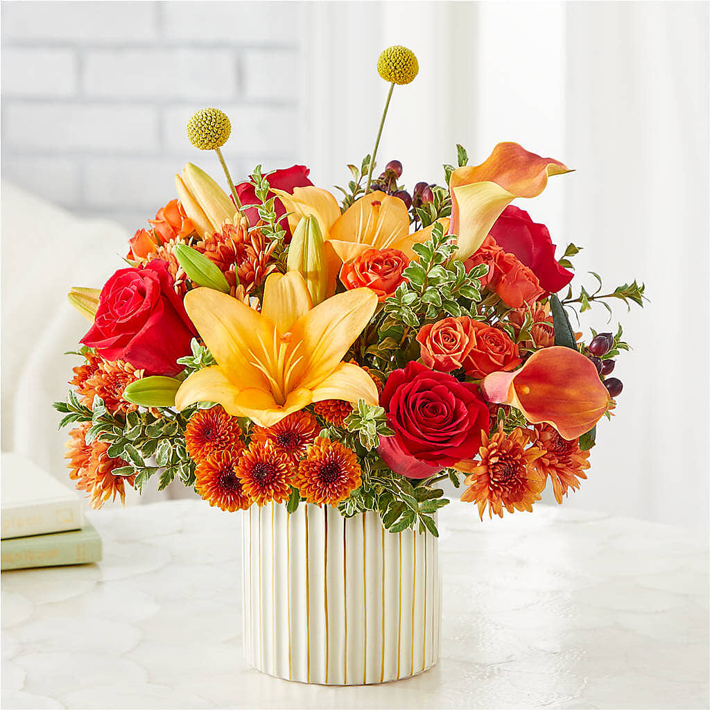 Scarlet Skies Bouquet –  The Flower Garden #2, Tupelo MS