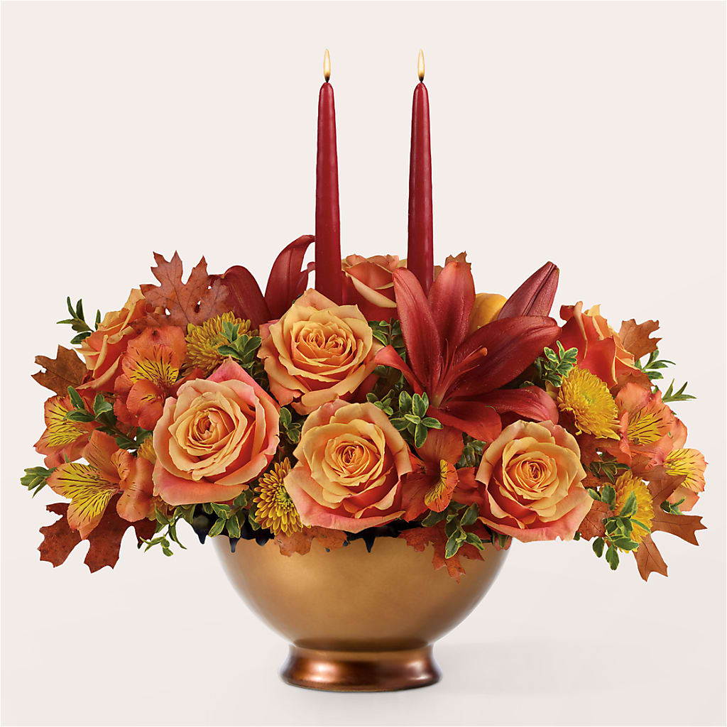 Harvest Table Centerpiece –  The Flower Garden #2, Tupelo MS