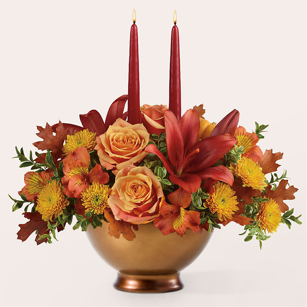 Harvest Table Centerpiece –  The Flower Garden #2, Tupelo MS