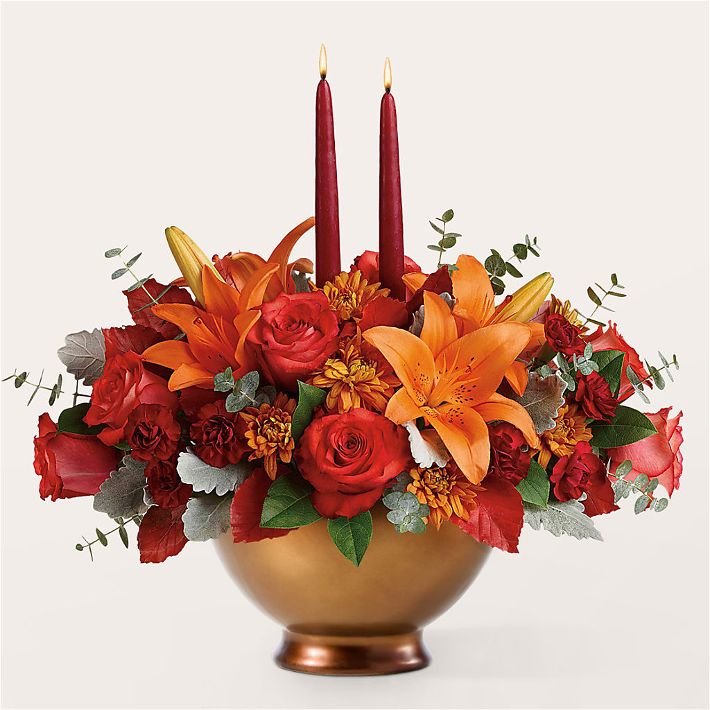 Fruits of Fall Centerpiece –  The Flower Garden #2, Tupelo MS