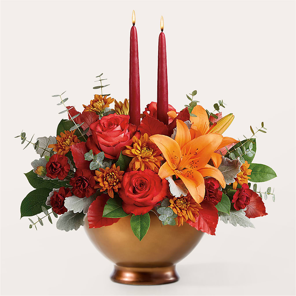 Fruits of Fall Centerpiece –  The Flower Garden #2, Tupelo MS