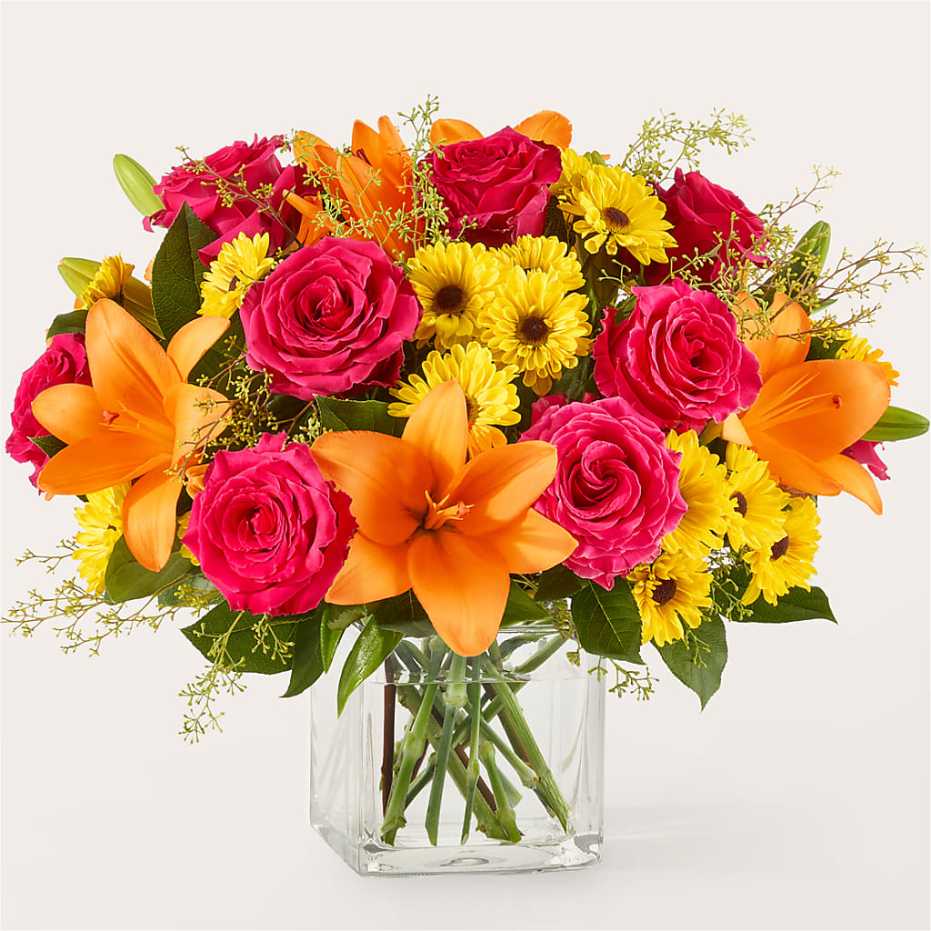 Neon Lights Bouquet –  The Flower Garden #2, Tupelo MS