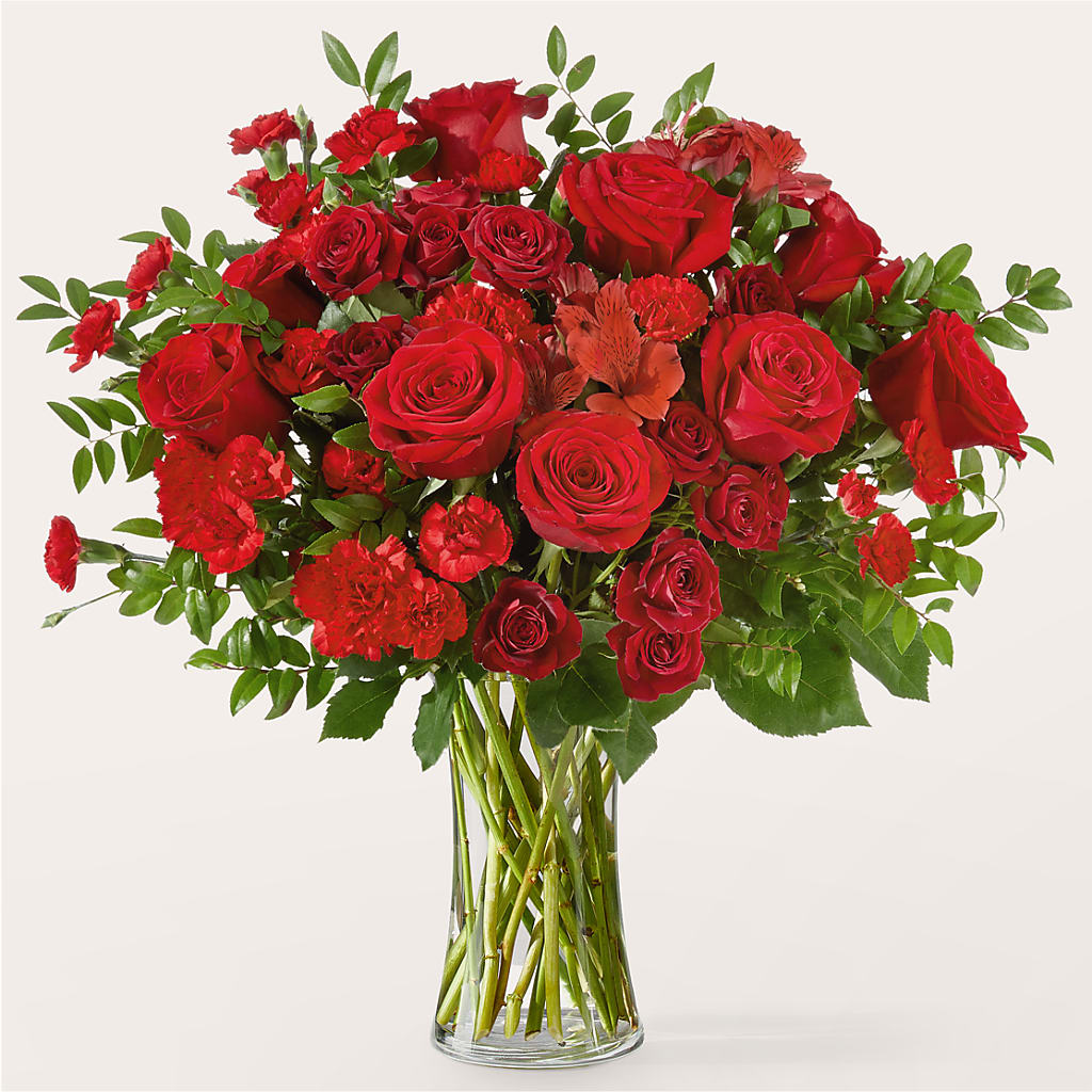 Brilliant Ruby Bouquet –  The Flower Garden #2, Tupelo MS