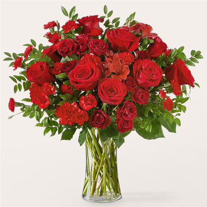 Brilliant Ruby Bouquet –  The Flower Garden #2, Tupelo MS