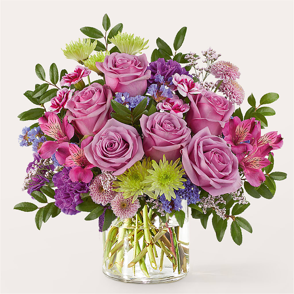 Glass Half Full Bouquet –  The Flower Garden #2, Tupelo MS