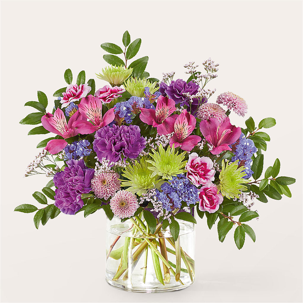 Glass Half Full Bouquet –  The Flower Garden #2, Tupelo MS