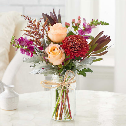Moody Hues Bouquet –  The Flower Garden #2, Tupelo MS