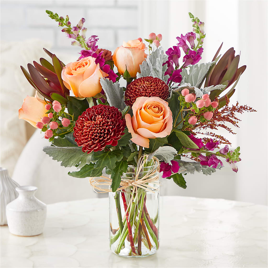 Moody Hues Bouquet –  The Flower Garden #2, Tupelo MS