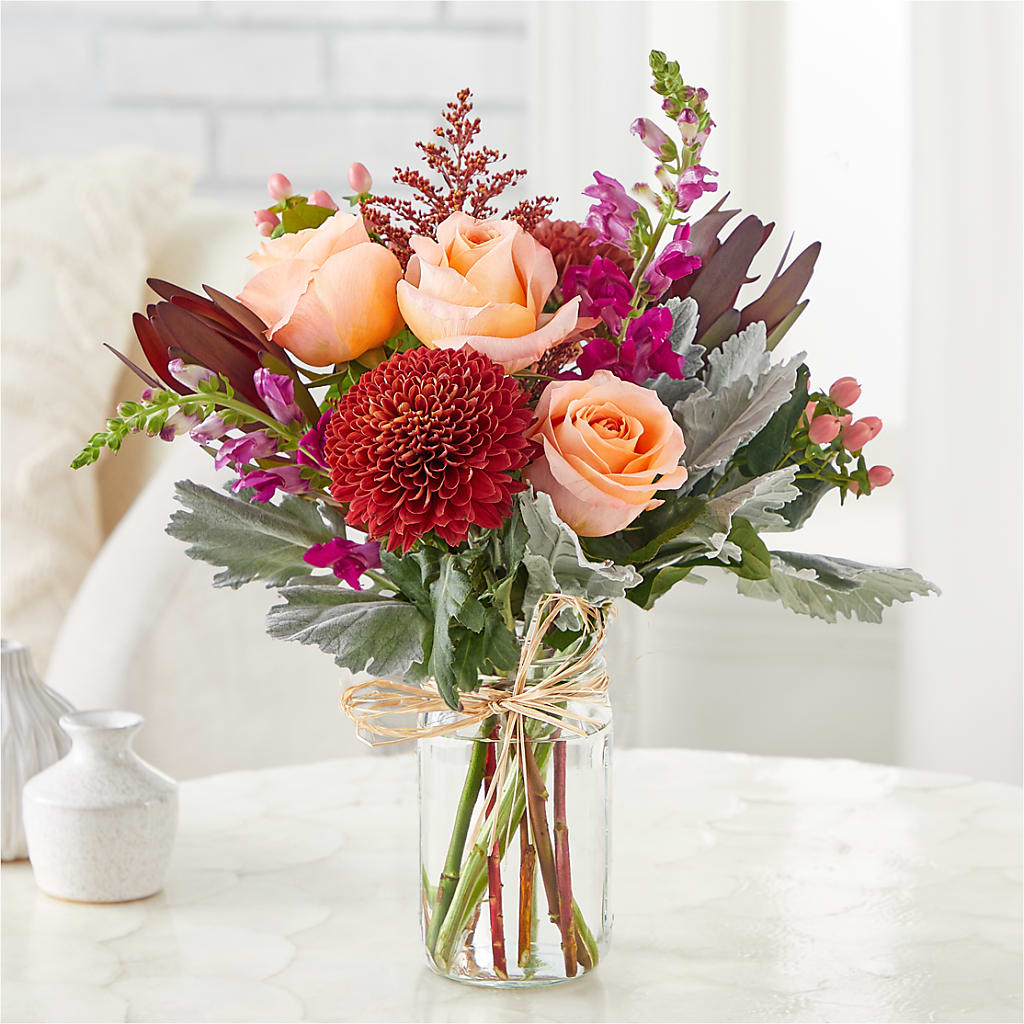 Moody Hues Bouquet –  The Flower Garden #2, Tupelo MS
